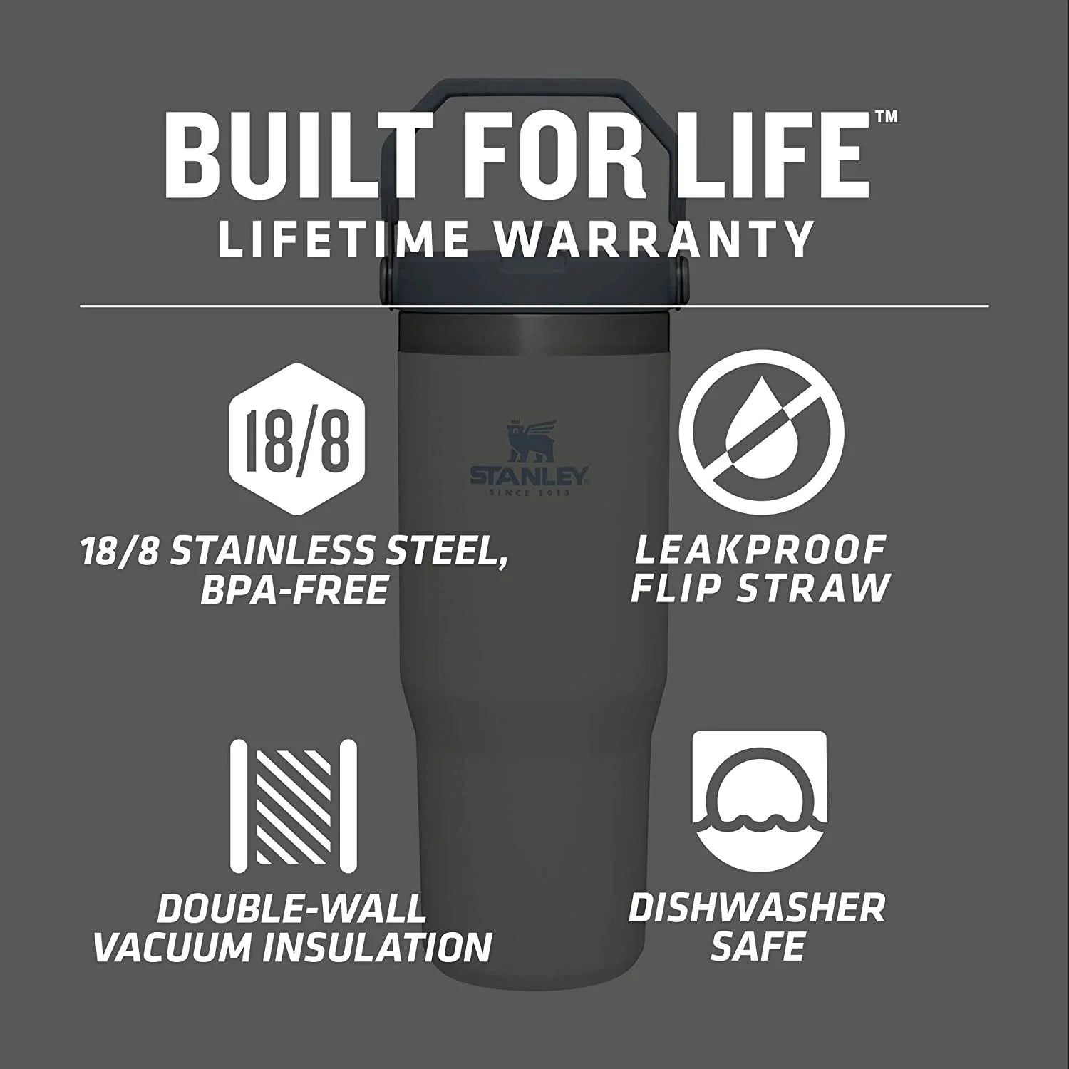 30 oz Stainless Steel Tumbler V76657