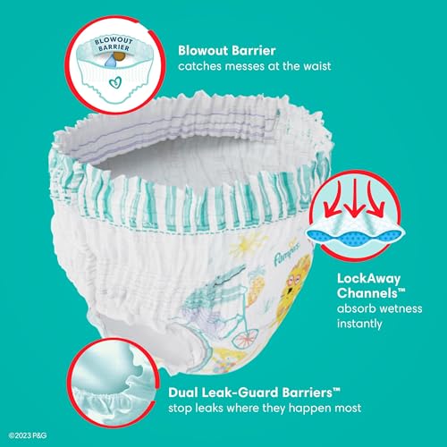 Size 4 144 Count Pull-On Disposable Baby Diapers T947