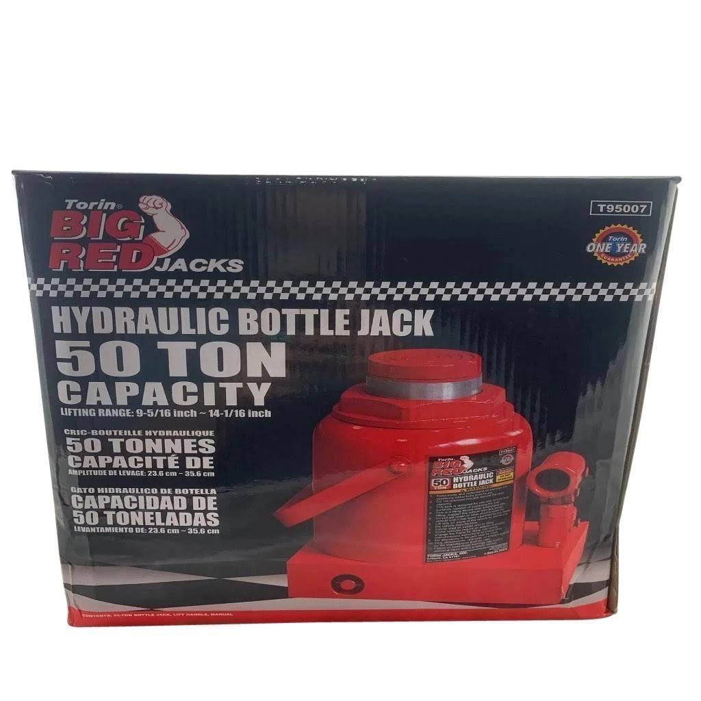 50 Ton Capacity Hydraulic Steel Bottle Jack T492568