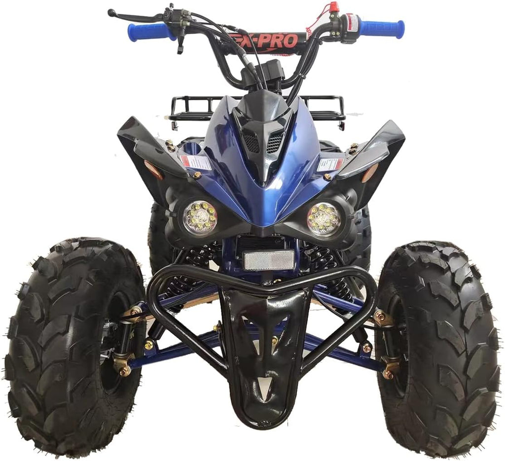 Blue 125cc ATV Automatic Transmission with LED Headlight J970132