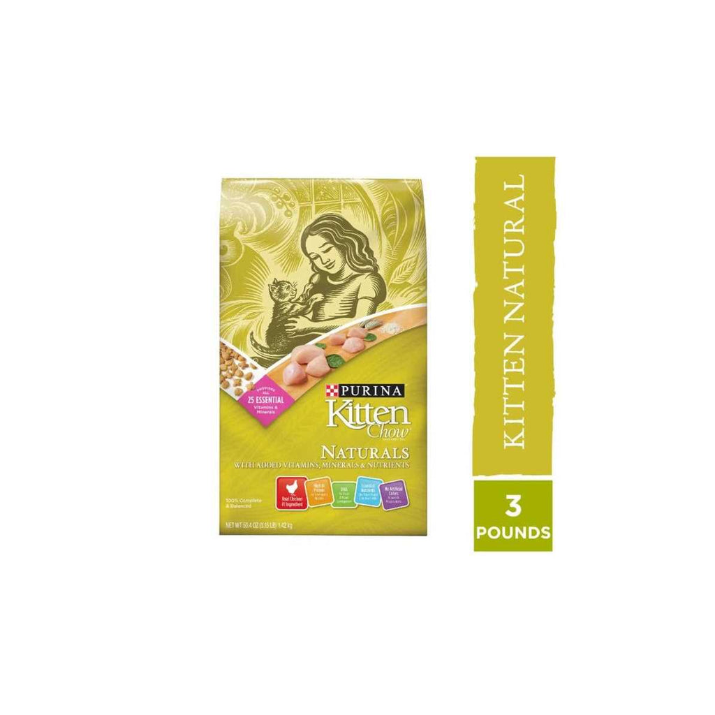 Kitten Chow Naturals Cat Dry Food O313