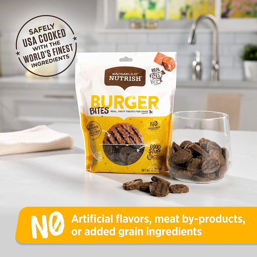Beef Burger Dog Treats, 12 Ounces, Grain Free N695