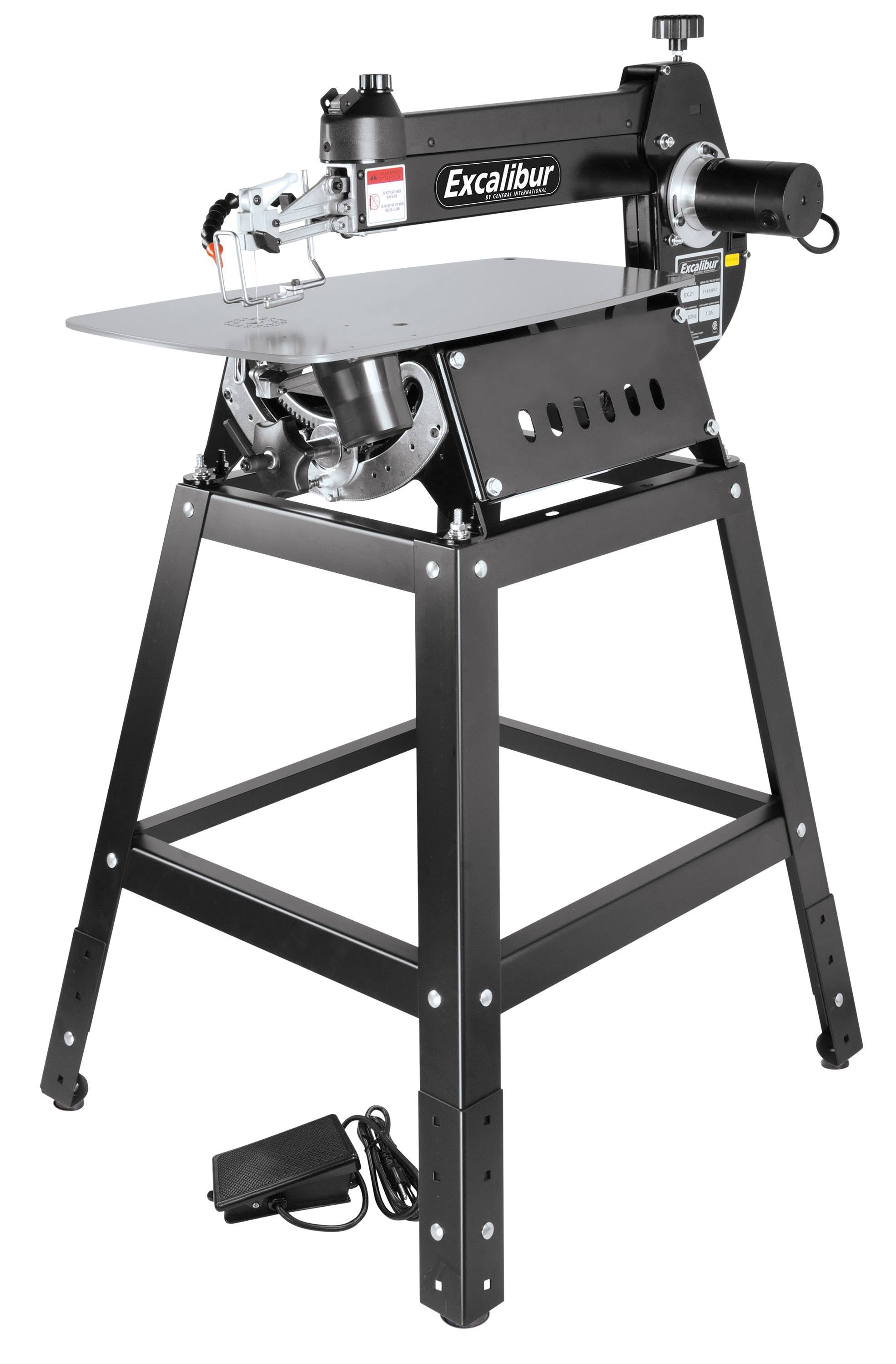 16-inch Tilting Head Scroll Saw with Foot Switch and Stand W728296