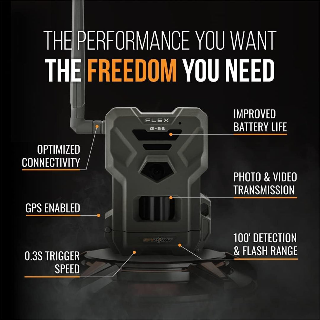 Twin Pack Cellular Trail Camera with 36MP Photos and 1080p Videos J24466