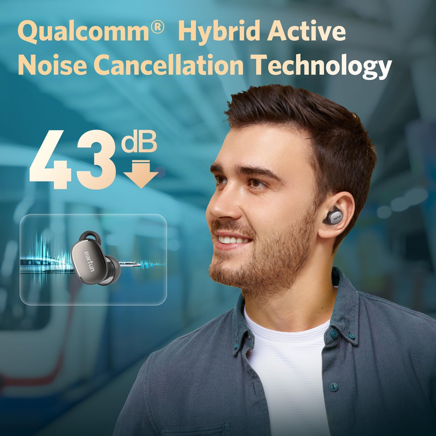 Noise Cancelling Wireless Earbuds E5586