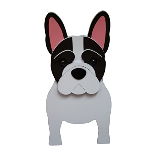 White Small French Bulldog Planter I918073