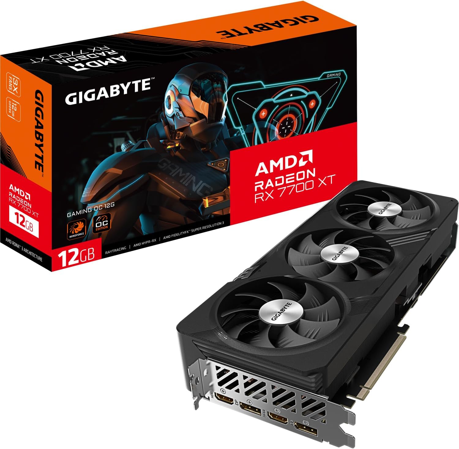 Radeon RX 7700 XT 12GB Graphics Card J848