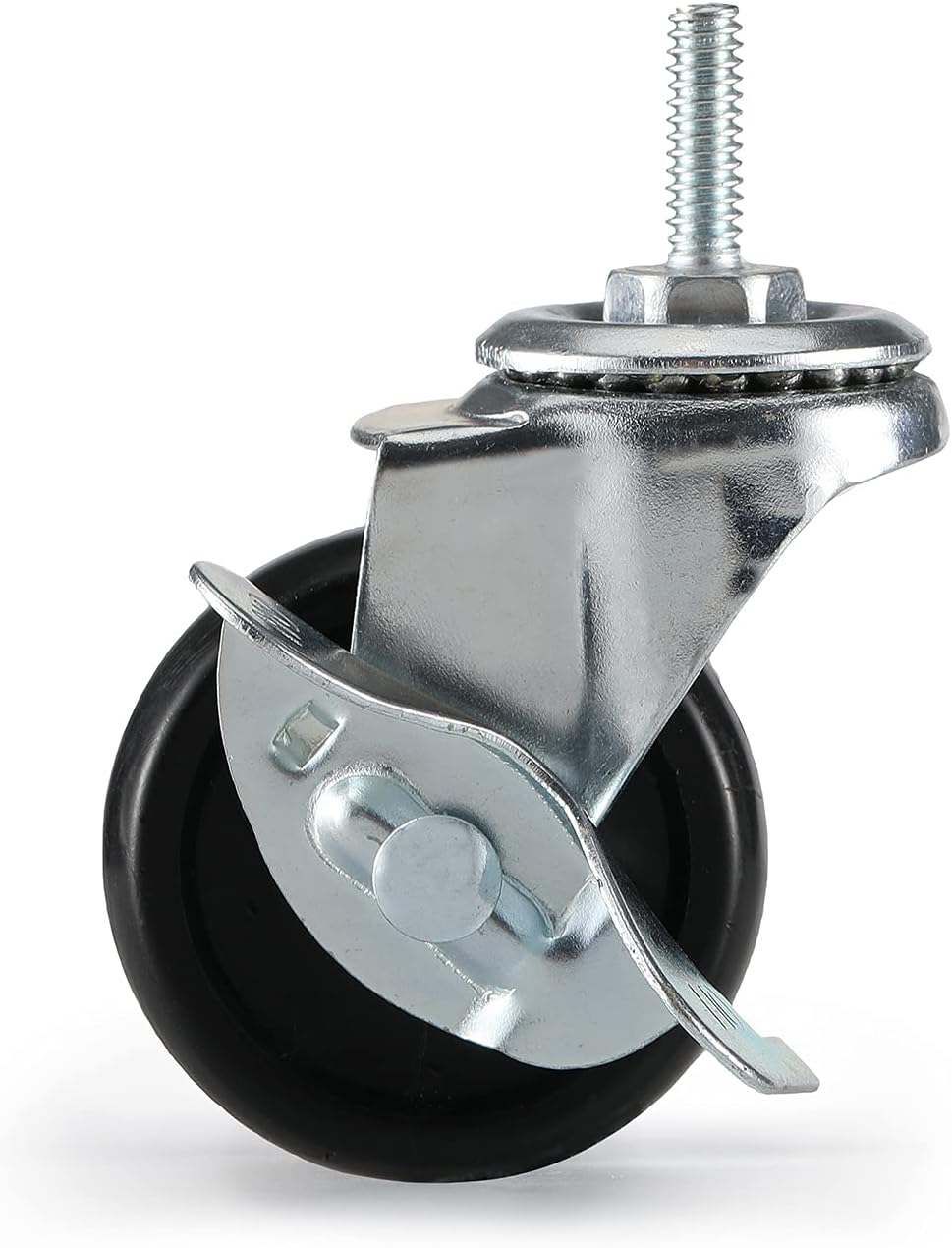 Set of 4 Black Heavy Duty Caster Roller Wheels R20428