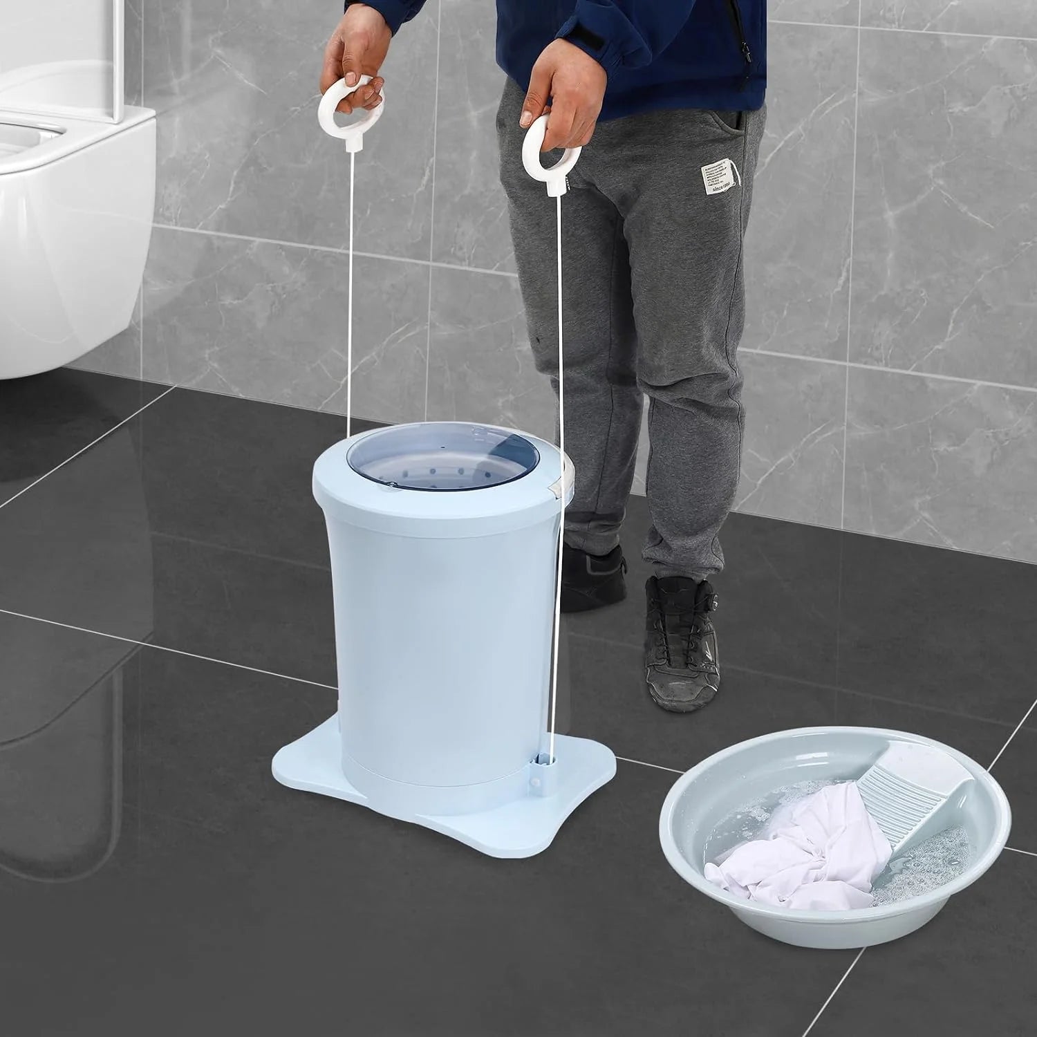 12L Manual Spin Dryer with Drain Hose M402144