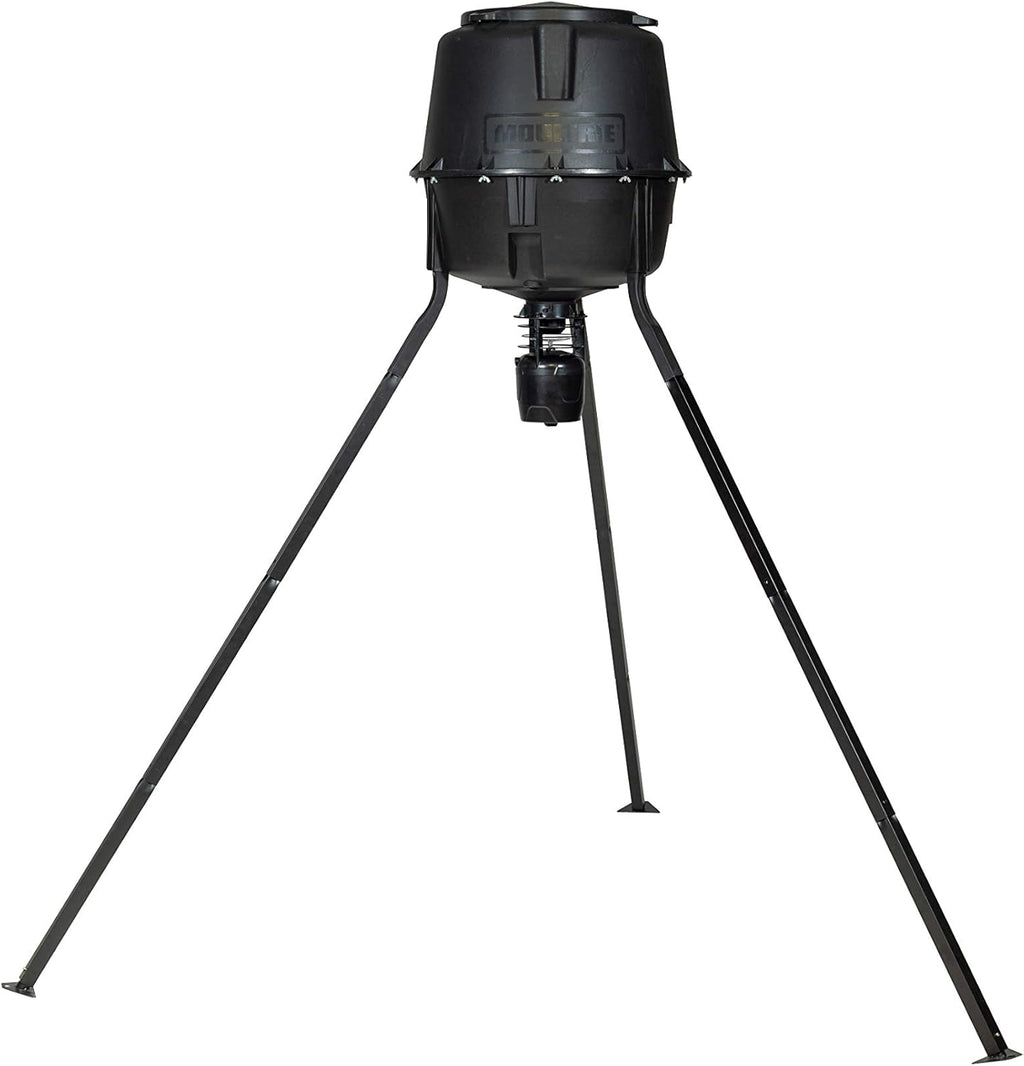 30 Gallon Molded Plastic Deer Feeder Tripod B48322