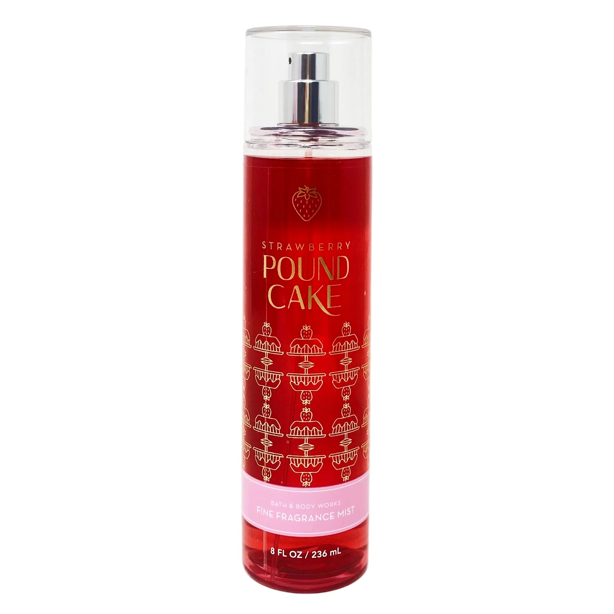 Strawberry Pound Cake 2 Piece Gift Set Fragrance Mist and Body Cream K164106