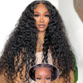 28 Inch Deep Wave Lace Front Human Hair Wig V24210