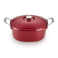 Red 6.3Qt Cast Aluminum Pot H563