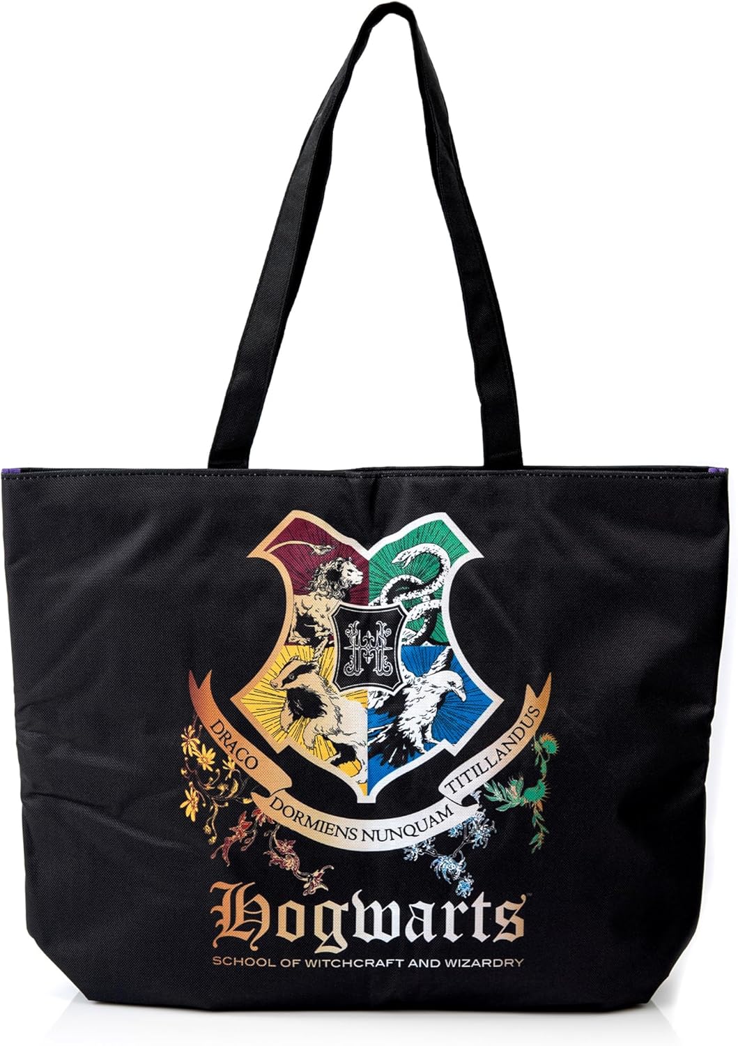 Harry Potter Hogwarts Tote Bag with Padded Laptop Sleeve X566