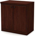 Small 2-Door Storage Cabinet in Royal Cherry Z819
