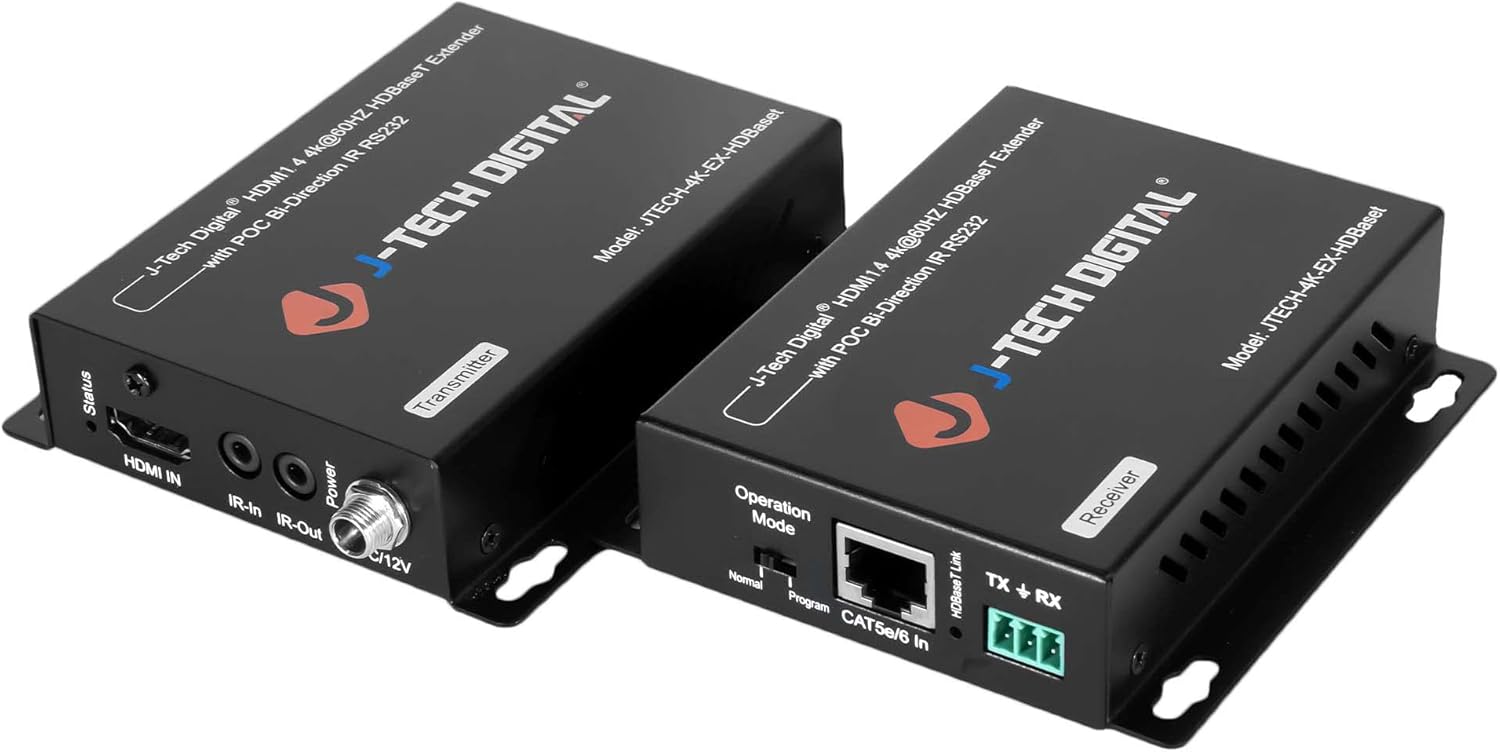 4K Ultra HD HDMI Extender Over Cat5e/6 Ethernet up to 230ft (1080P) 130ft (4K) W693575