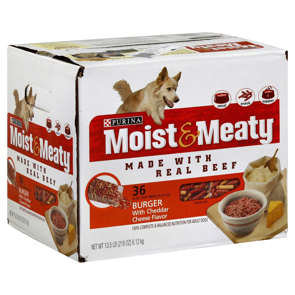 Burger with Cheddar Cheese Flavor Dry Dog Food W93798