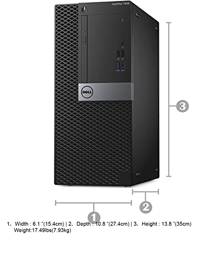 Dell Desktop Intel i7-7700 32GB DDR4 1TB NVMe SSD + 2TB HDD Win10 Pro X26622