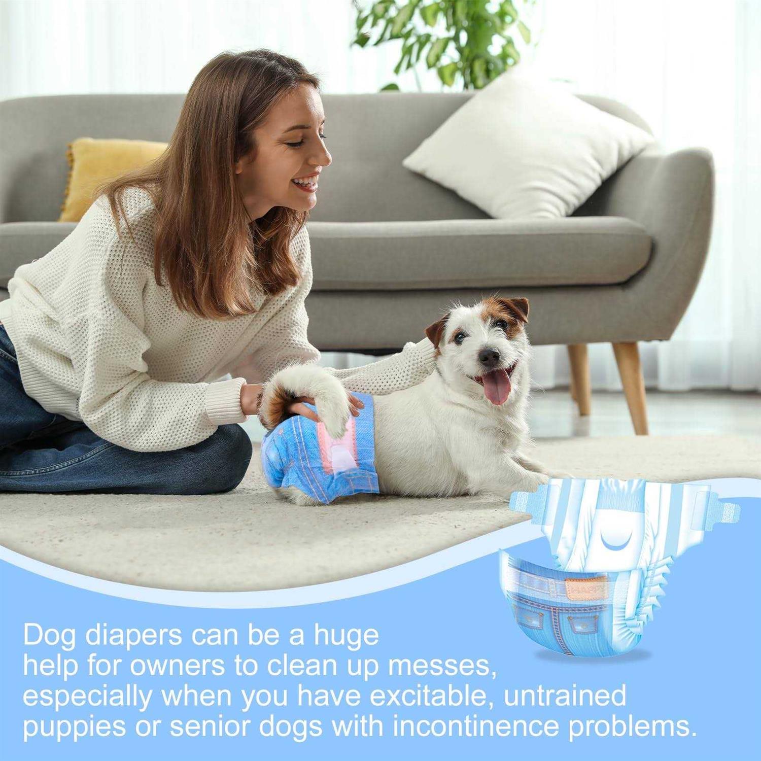 Female Disposable Dog Diapers E5322