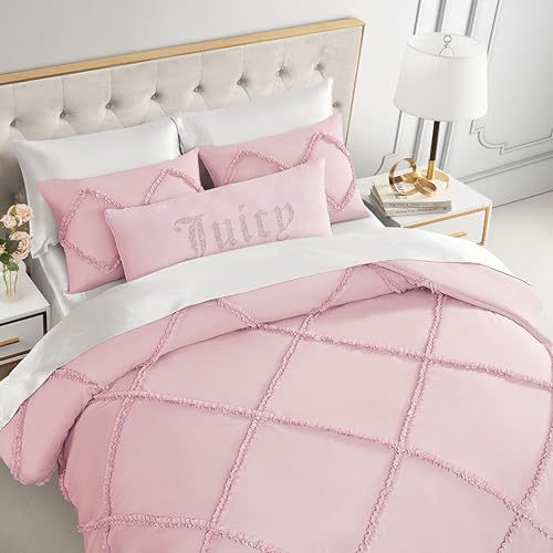 White 3-Piece Reversible Comforter Set E256015