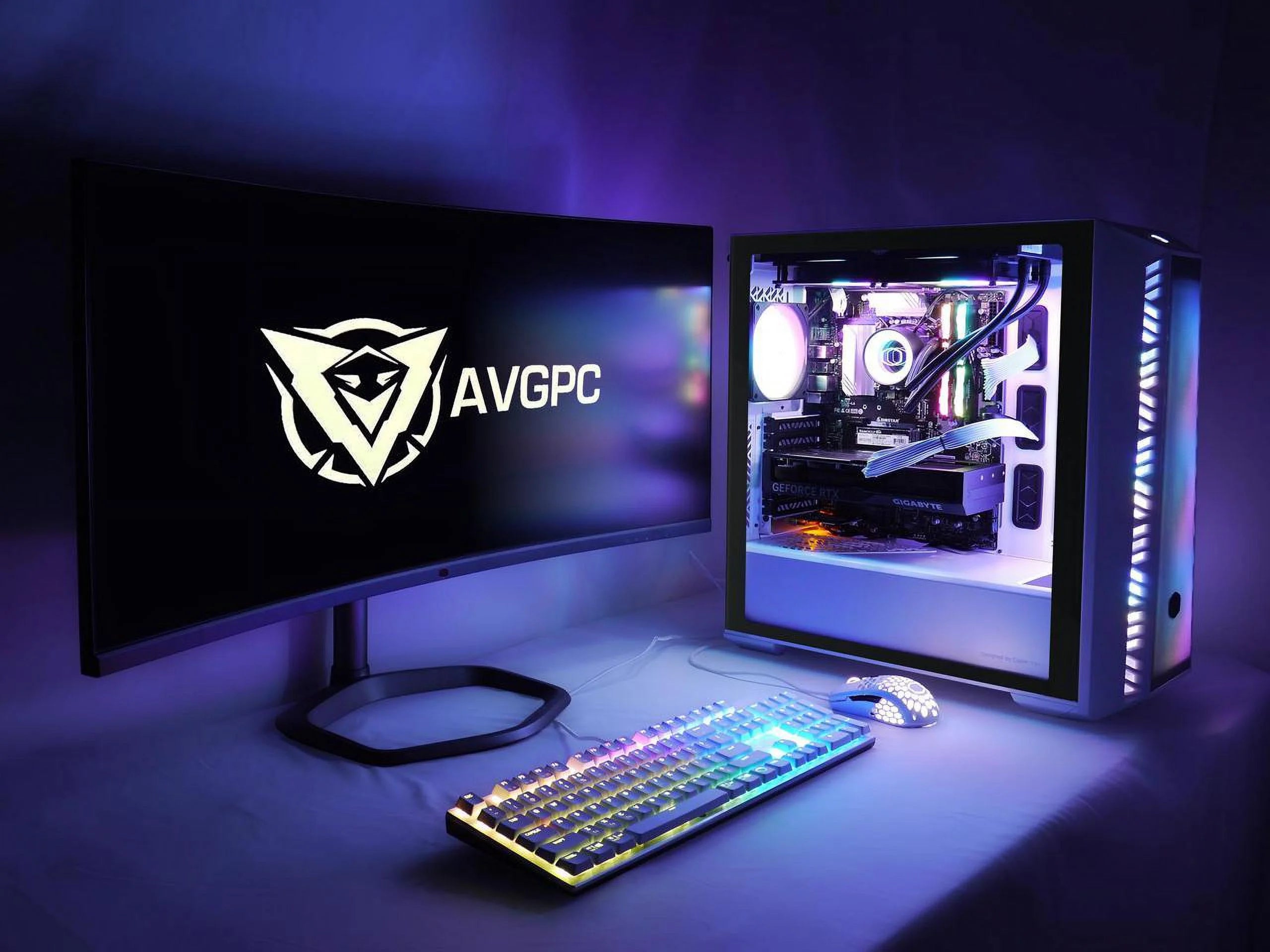 AMD Ryzen 7 7800X3D 8-Core RTX 4070 12GB 32GB 6000MHz DDR5 1TB NVME M.2 SSD 240mm AIO Liquid Cooler Windows 11 Gaming PC J1260