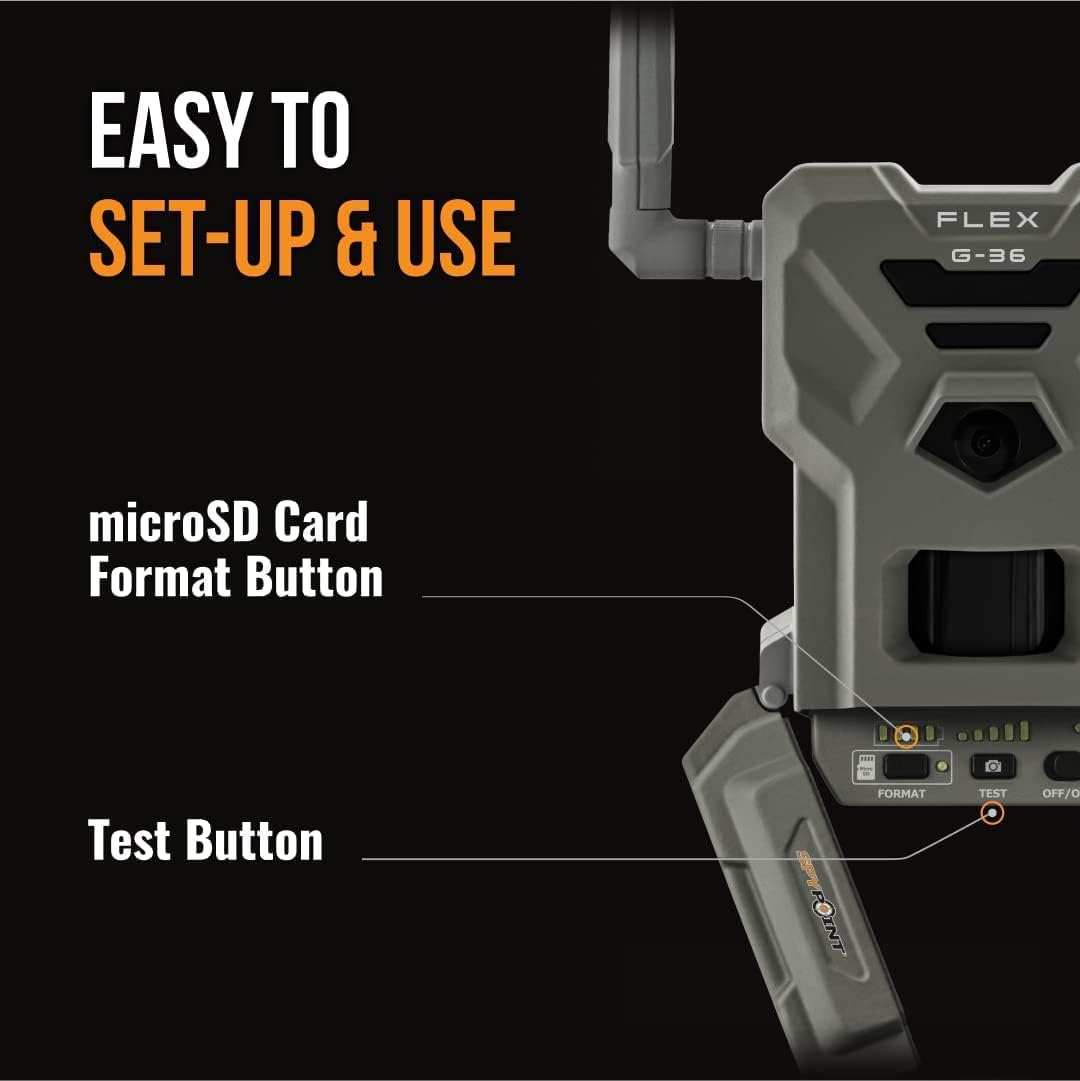 Twin Pack Cellular Trail Camera with 36MP Photos and 1080p Videos J24466