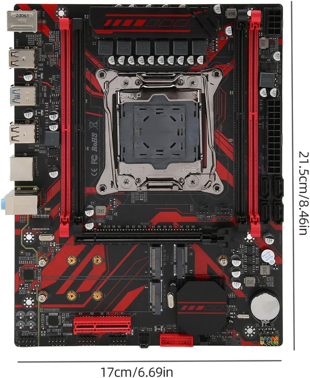 Micro ATX Motherboard with Dual M.2 Slots V39380