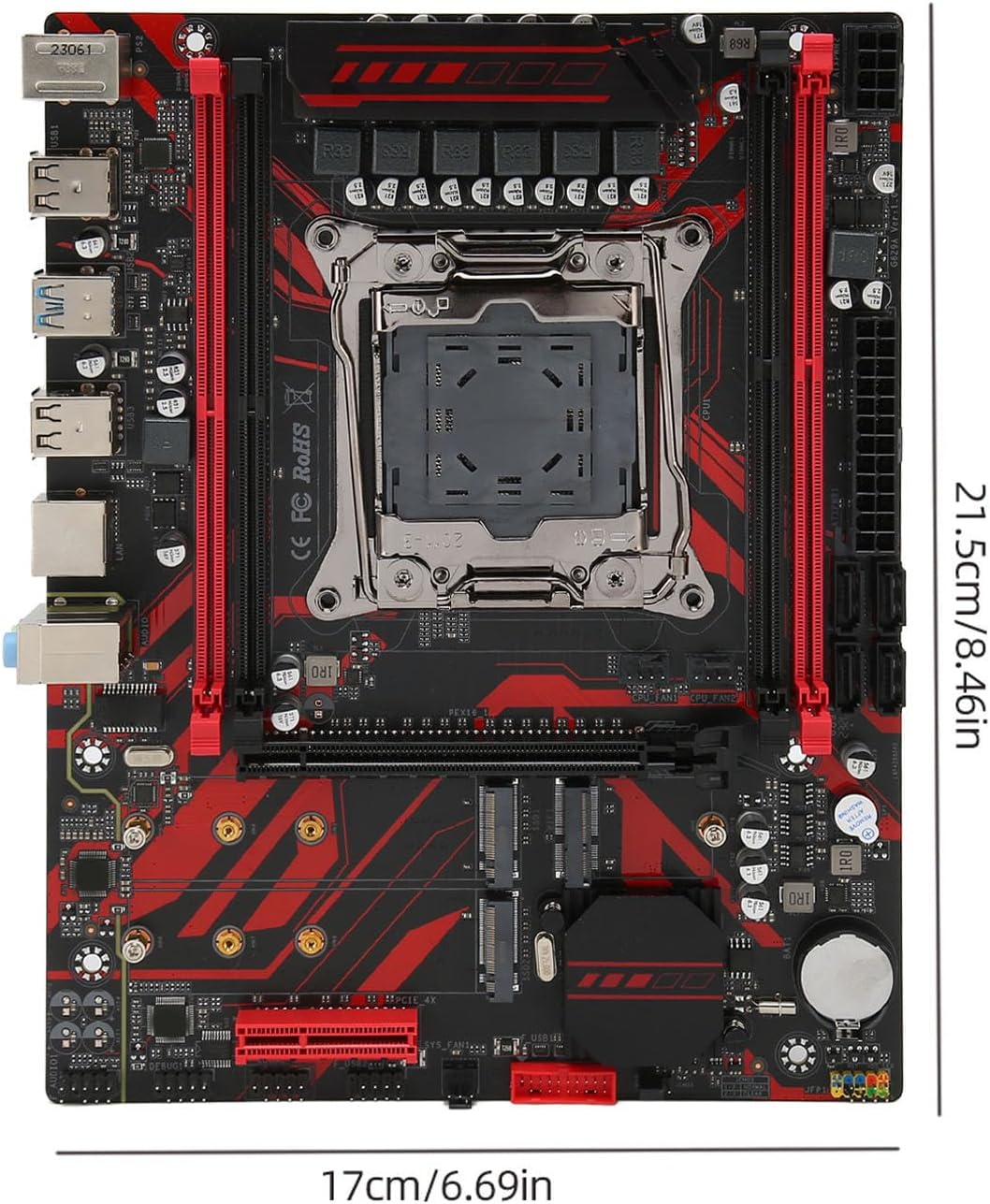 Micro ATX Motherboard with Dual M.2 Slots V39380