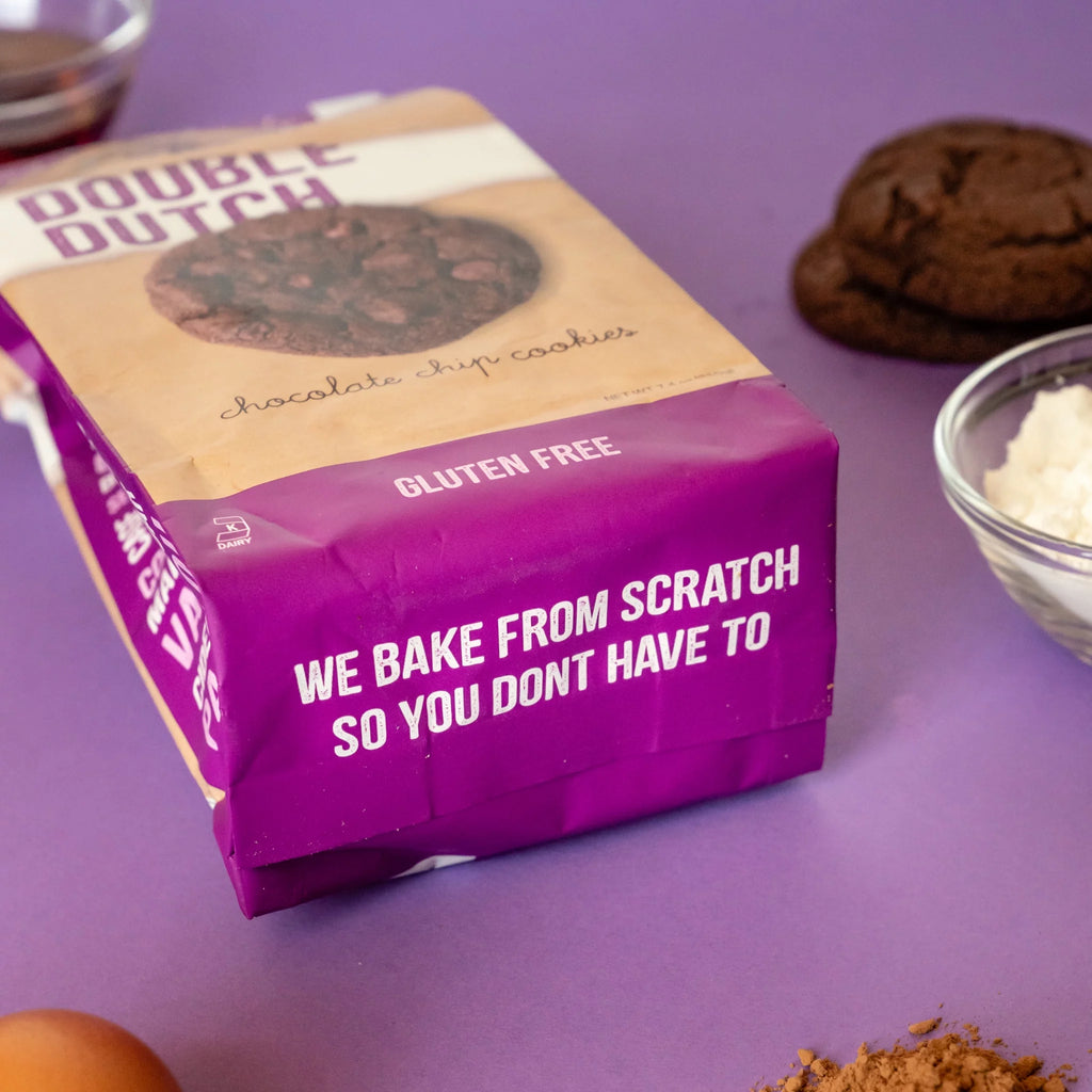 7.4 Oz (3 Pack) Gluten Free Double Dutch Chocolate Chip Cookies V50197
