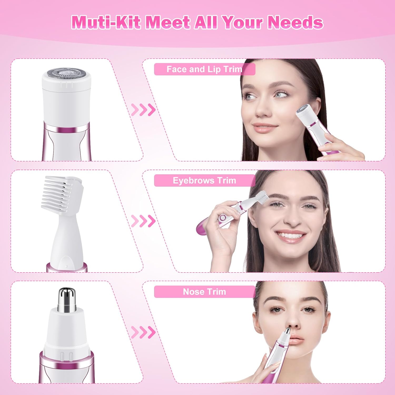 4 in 1 Electric Razor for Women G8147