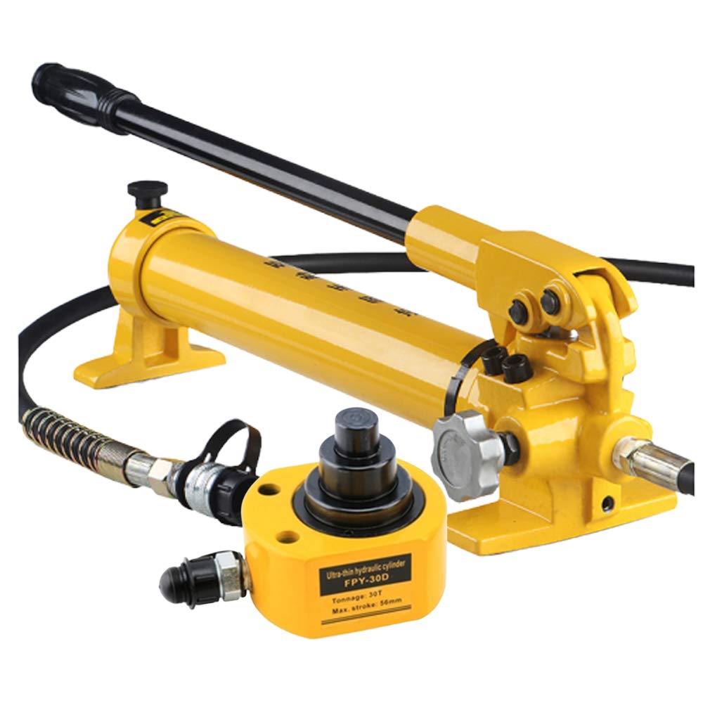 50 ton Low Profile Hydraulic Jack Cylinder with Hand Pump L769