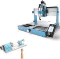 CNC Router Machine with 4th Axis Rotary Module Kit D177
