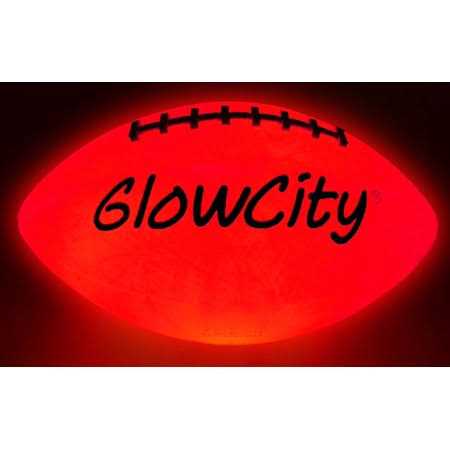 Glow in The Dark Light Up Footballs Q569
