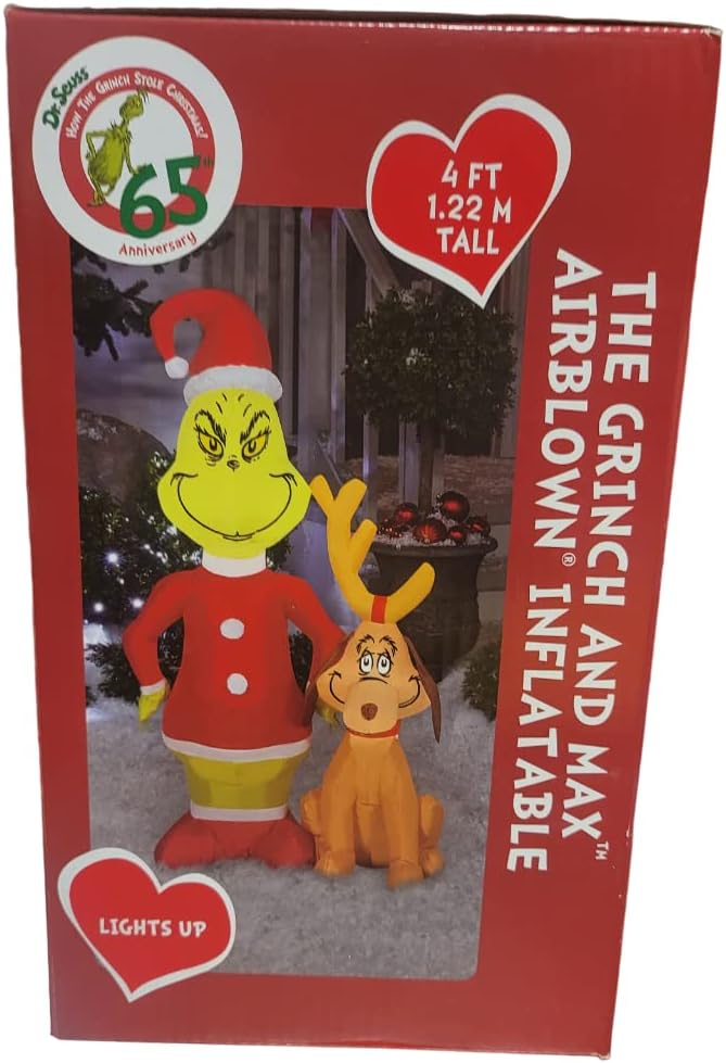 4ft Tall Christmas Inflatable Decoration S595158