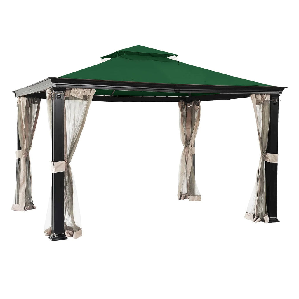 Green 10' x 12' Replacement Canopy Top Cover B997