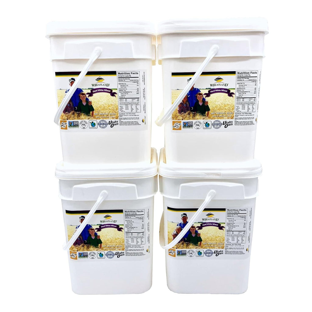 Hard White Wheat Berries 100 lbs E139044