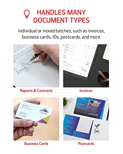 Office Document Scanner with Auto Document Feeder and Duplex Scanning N1058