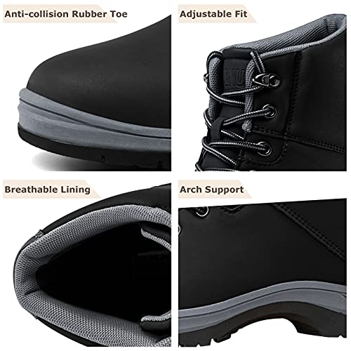Mens Lightweight Water Resistant Mid Ankle Hiking Boots K676166