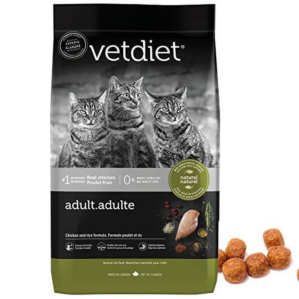 Chicken and Rice Cat Food, 7 lb Z39945