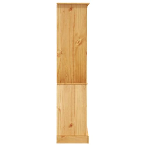 5-Tier Rustic Mexican Pinewood Bookcase U1247