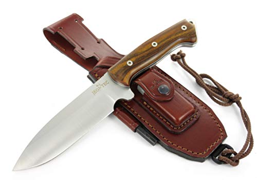 Fixed Blade Full Tang 11" MOVA Stainless Steel Knife with Sheath E512