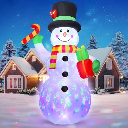 10 FT Christmas Inflatable Santa Claus with LED Lights H89938