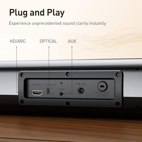 Karaoke Soundbar with Subwoofer, 2 Wireless Microphones, Bluetooth Speaker with Remote W885