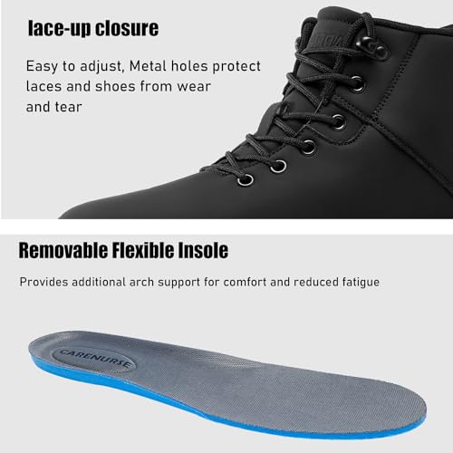 Mens Lightweight Water Resistant Mid Ankle Hiking Boots K676166