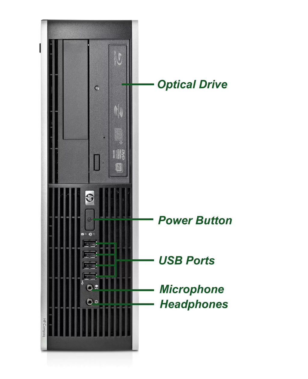 Restored Desktop PC Intel Core i5 16GB Ram 500GB Hard Drive 240GB SSD NVIDIA GeForce GT 1030 DDR5 24 inch LCD WiFi Windows 10 I352434