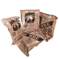 4 Pack MRE Meals Ready to Eat with Heaters H50107