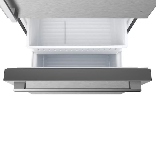 17.2-cu ft Counter-depth Bottom-Freezer Refrigerator (Fingerprint Resistant Stainless Steel) M9541