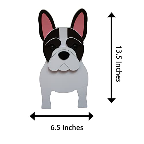 White Small French Bulldog Planter I918073