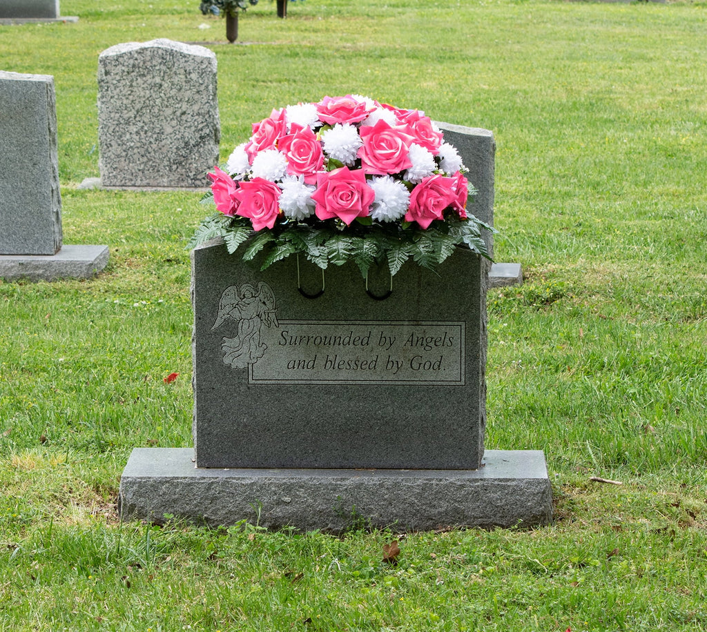 30" Artificial Cemetery Flowers Y882