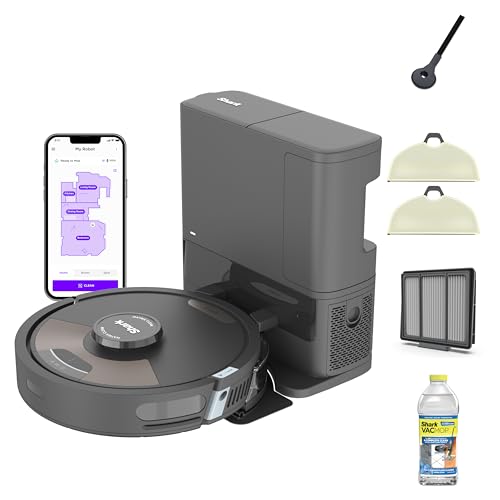 Dark Grey Robot Vacuum with HEPA Self Empty Base K612523